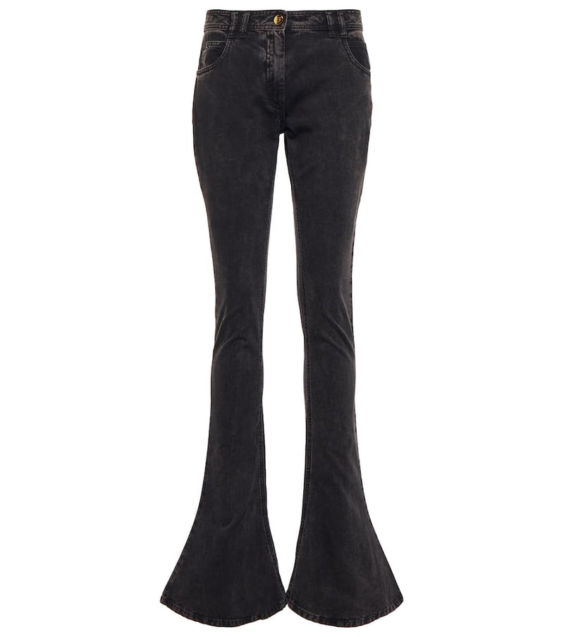 Balmain Low-rise bootcut jeans