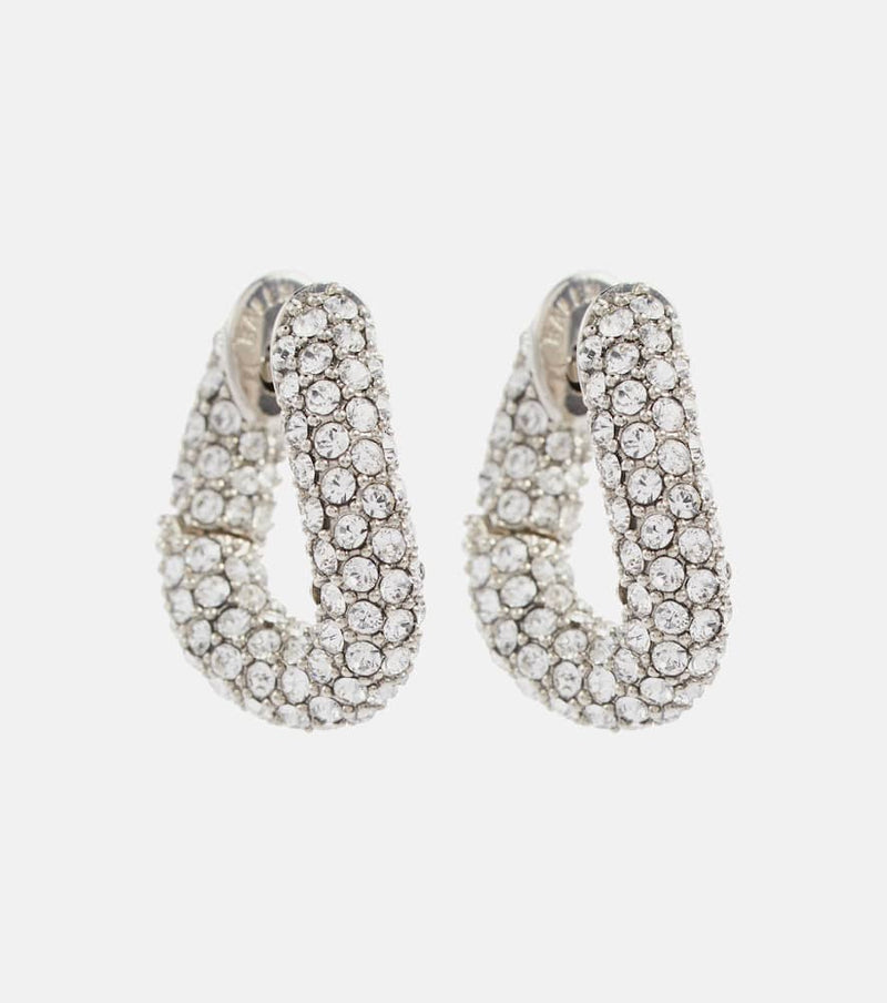 Balenciaga Crystal-embellished earrings