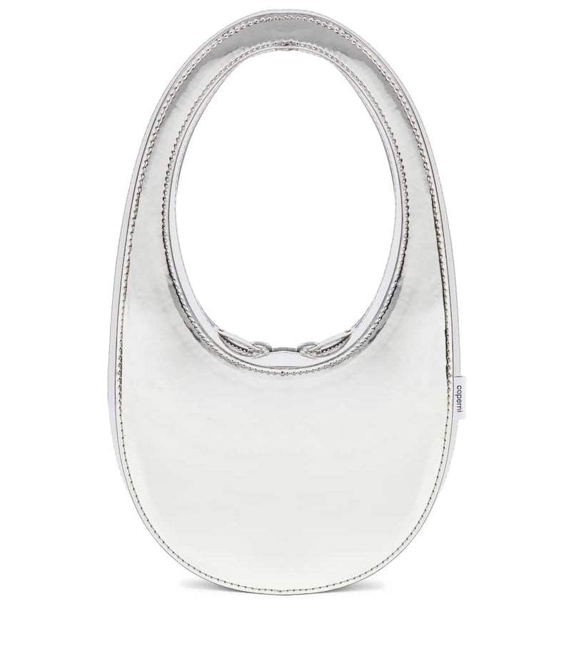 Coperni Swipe Mini leather shoulder bag