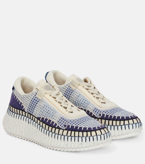 Chlo�� Nama mesh sneakers