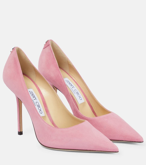 Jimmy Choo Love 100 suede pumps