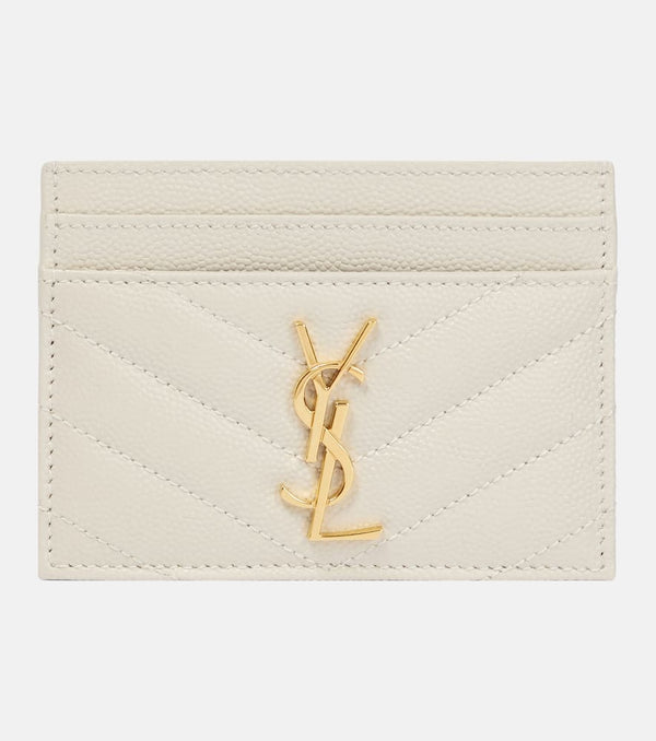 Saint Laurent Monogram leather card holder