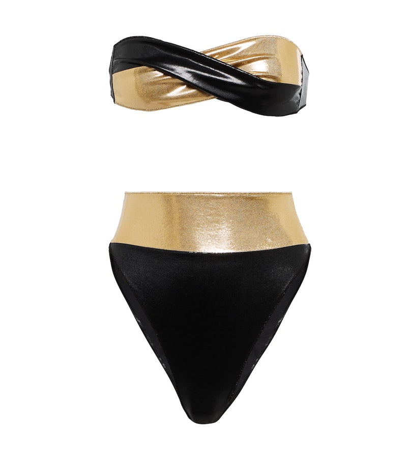 Oséree Laminated Eco Twist bikini