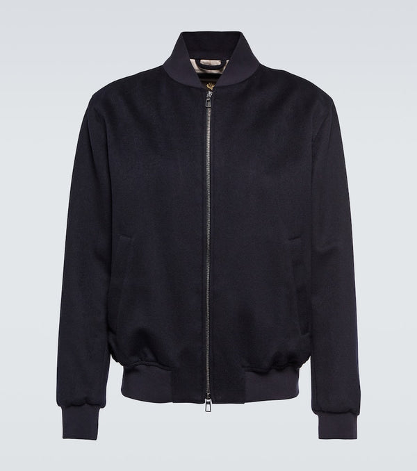 Loro Piana Ivy cashmere bomber jacket