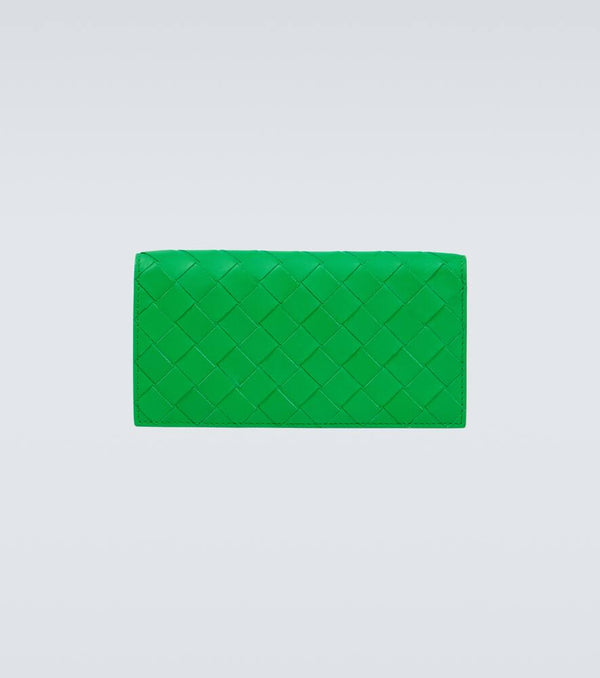 Bottega Veneta Intrecciato leather wallet