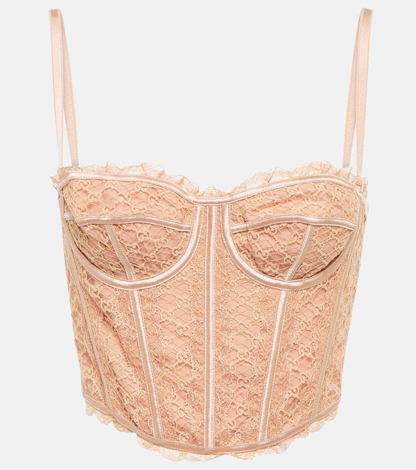 Gucci Lace corset top