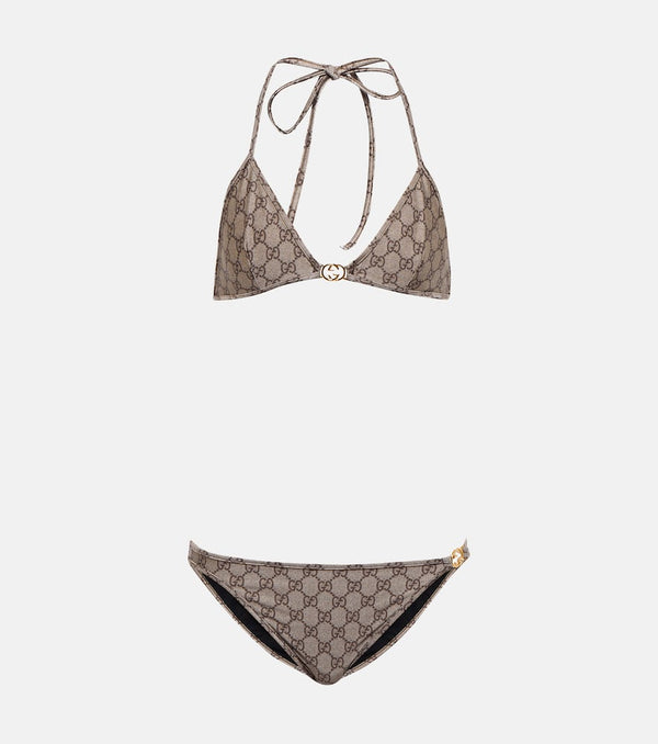 Gucci GG halterneck bikini