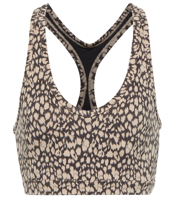 Varley Park printed racerback sports bra