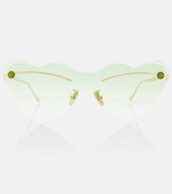 Loewe Paula's Ibiza heart-shaped sunglasses