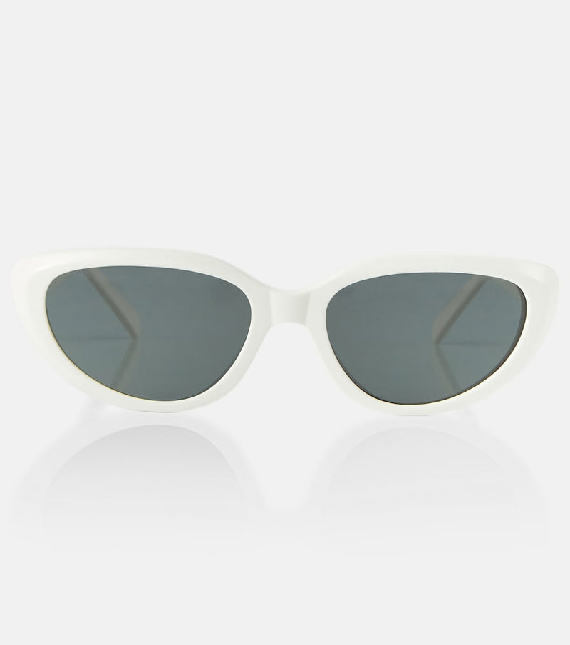 Celine Eyewear Celine 3 Dots cat-eye sunglasses in Ivory