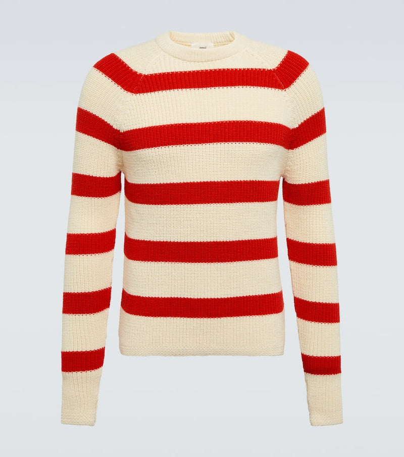 Ami Paris Striped sweater