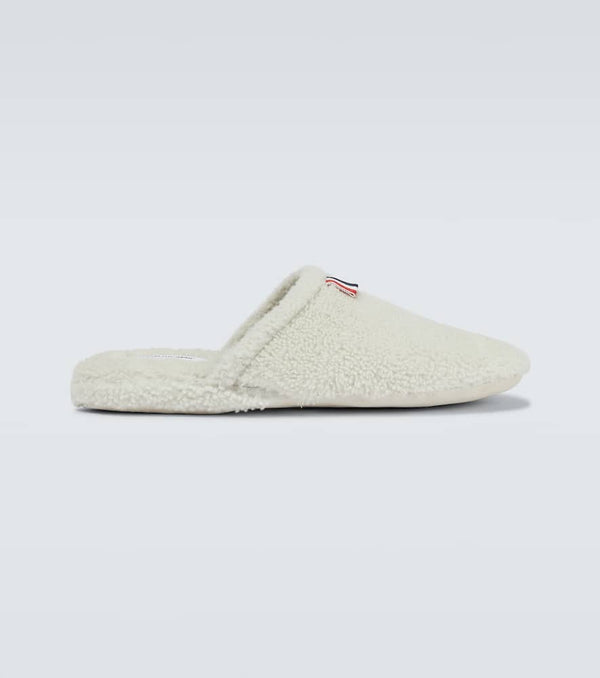 Thom Browne Shearling slippers