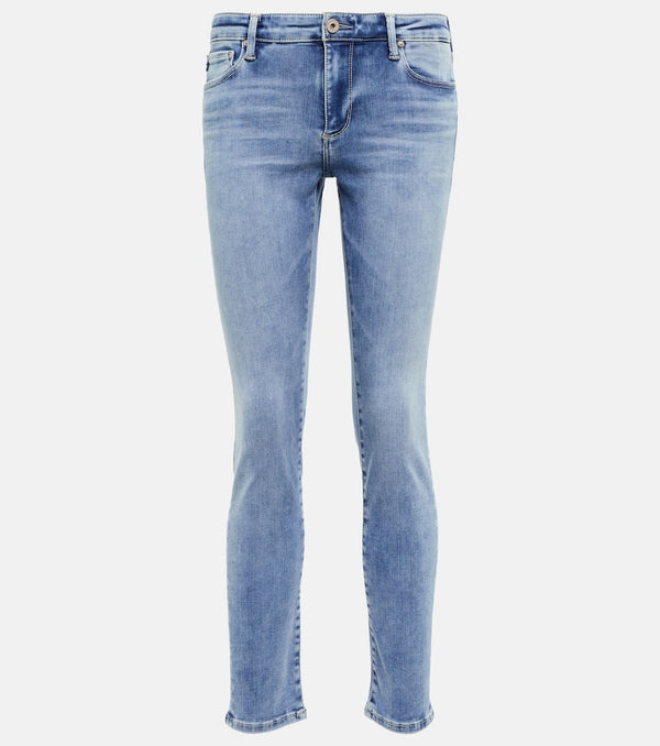 AG Jeans Prima Ankle mid-rise skinny jeans