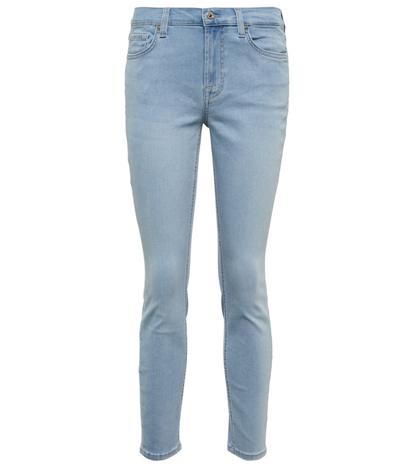 7 For All Mankind The Ankle B(AIR) mid-rise skinny jeans