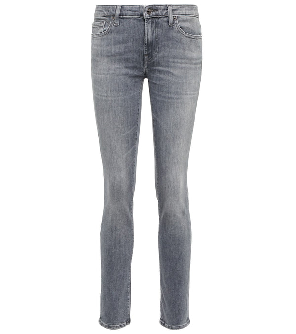 7 For All Mankind Pyper Crop mid-rise skinny jeans