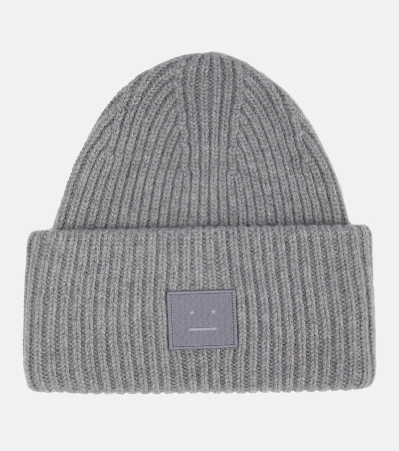 Acne Studios Pansy ribbed-knit beanie