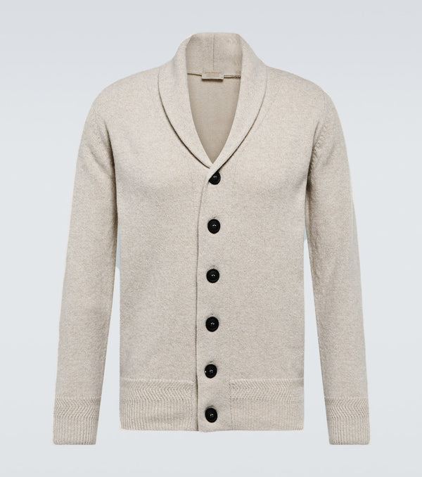 John Smedley Cullen cashmere and wool cardigan