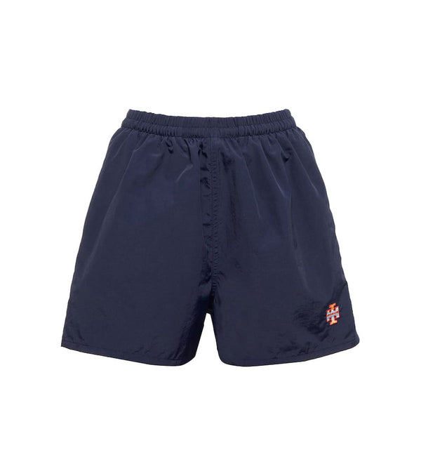 Tory Sport Logo-embroidered shorts