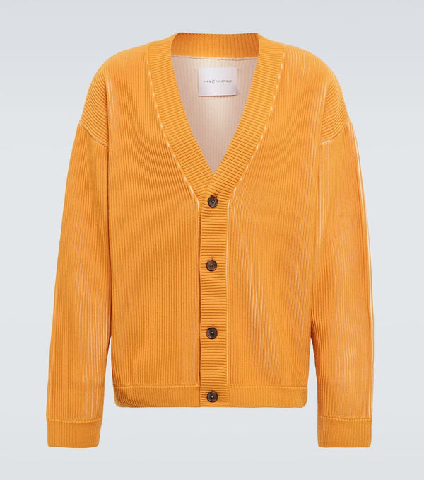 King & Tuckfield Ribbed wool cardigan