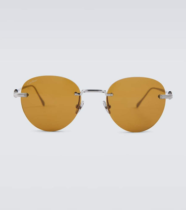 Cartier Eyewear Collection Pasha de Cartier round sunglasses