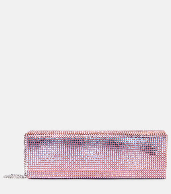 Amina Muaddi Amini Paloma embellished clutch