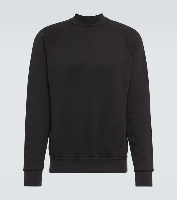 Les Tien Cotton jersey mockneck sweatshirt