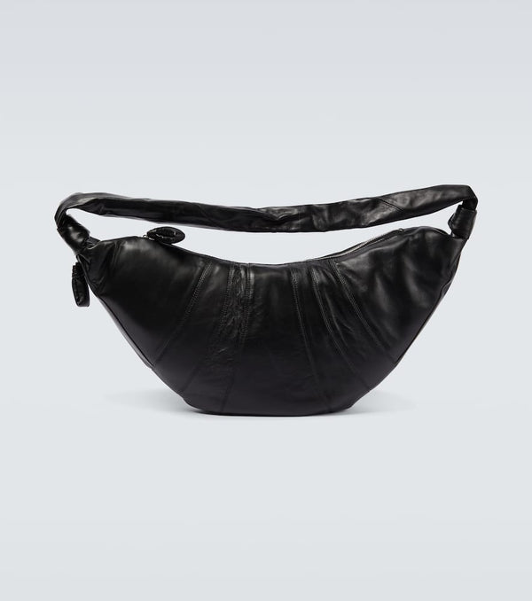 Lemaire Croissant Large leather shoulder bag