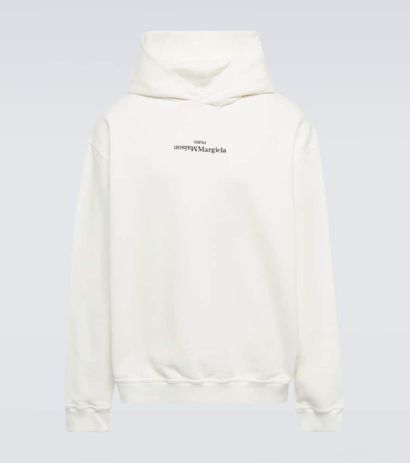 Maison Margiela Upside down logo hooded sweatshirt