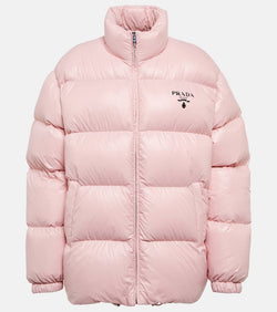 Prada Logo puffer jacket