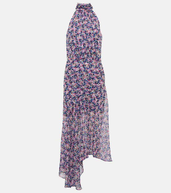 Veronica Beard Leia printed silk midi dress