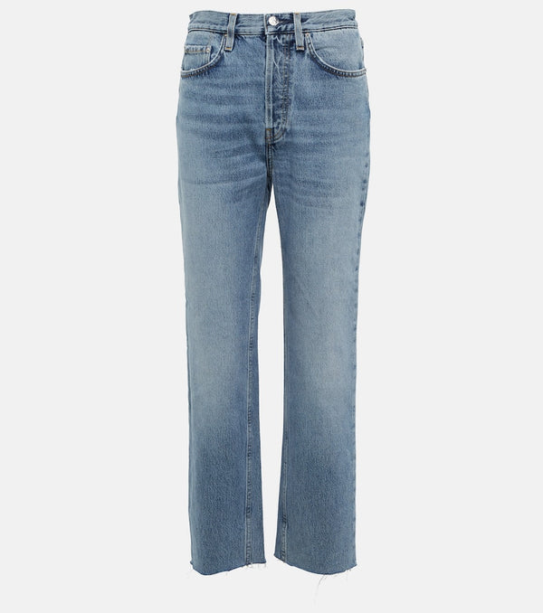 Toteme High-rise straight jeans