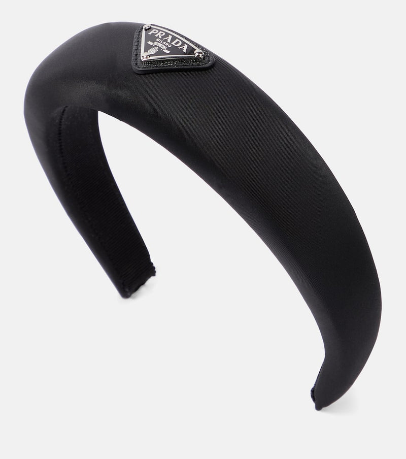 Prada Logo Re-Nylon headband