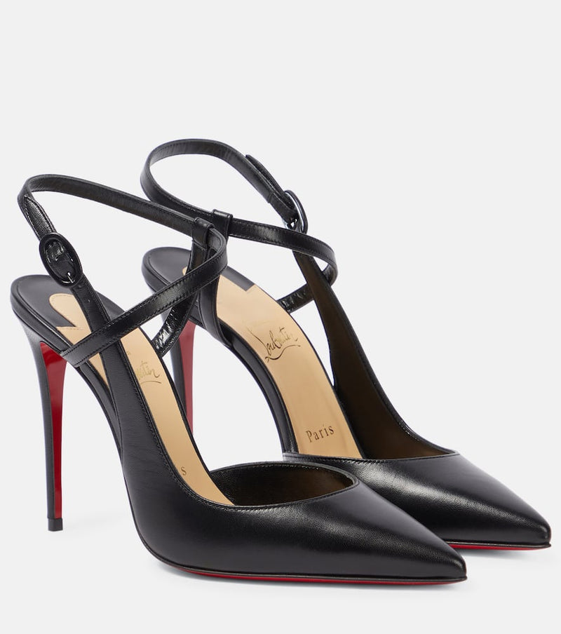 Christian Louboutin Jenlove leather slingback pumps