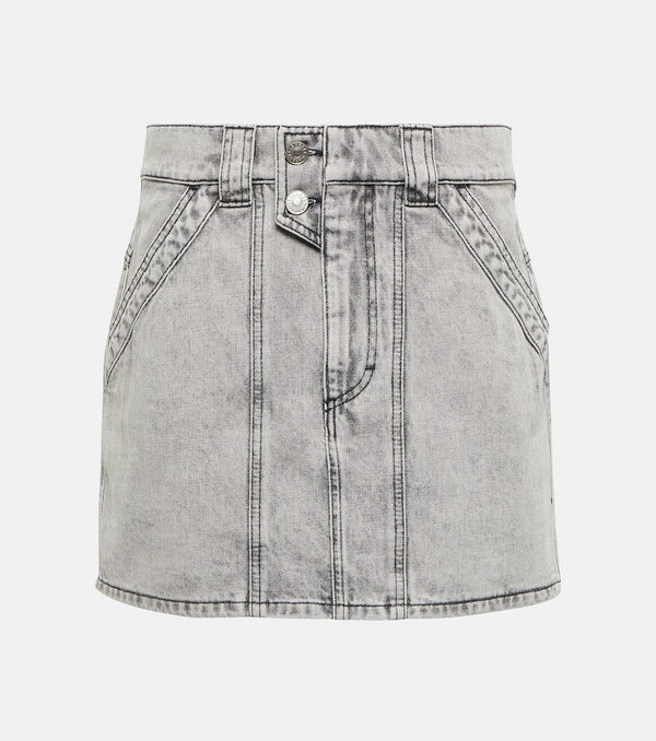 Marant Etoile Denim miniskirt