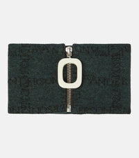 JW Anderson Wool logo jacquard neckband