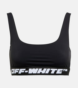 Off-White Logo sports bra