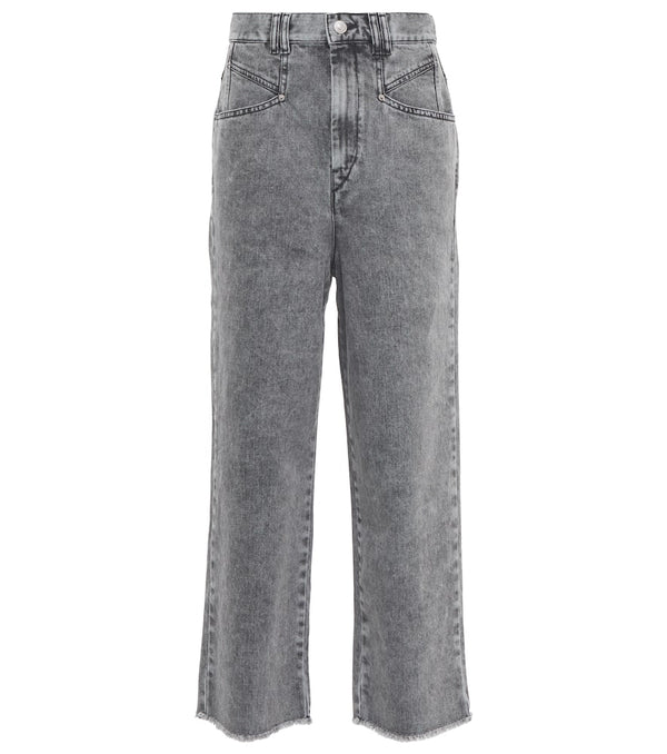 Isabel Marant High-rise cropped jeans