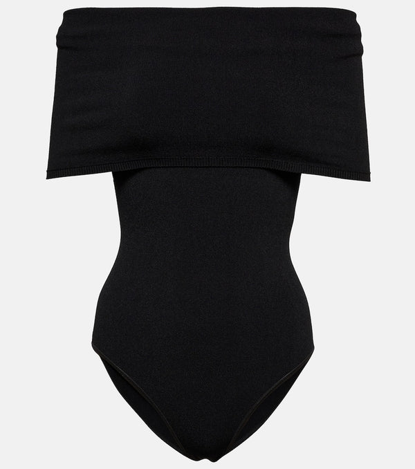 Alaïa Off-shoulder knit bodysuit