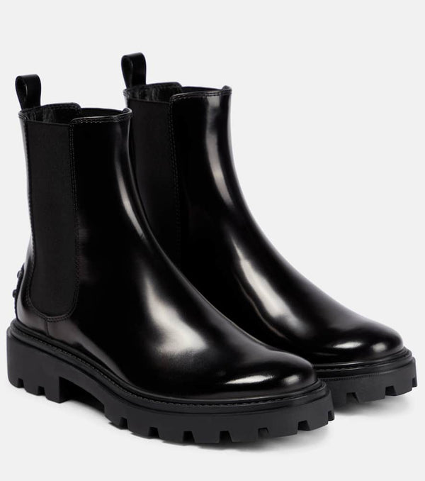 Tod's Patent leather Chelsea boots