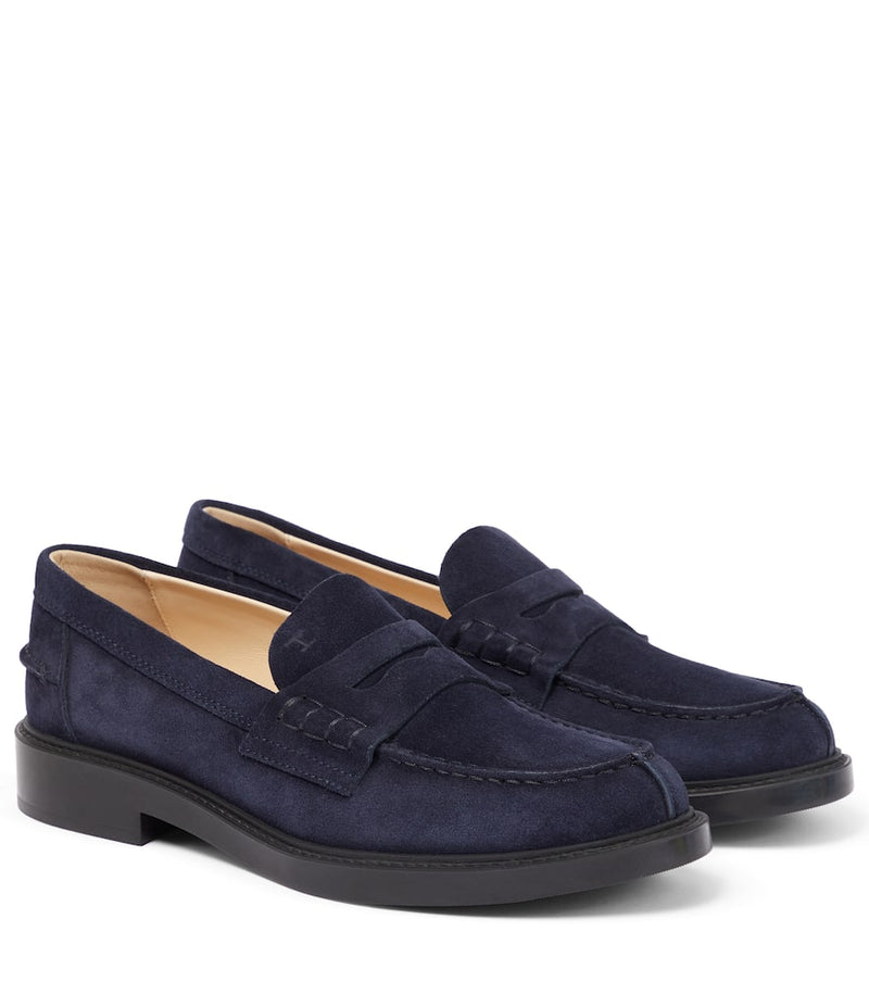 Tod's Suede penny loafers