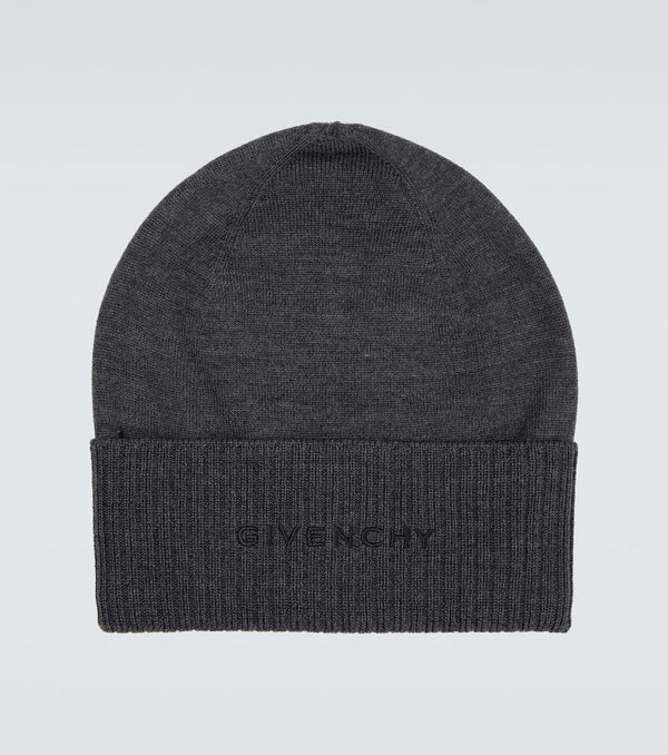 Givenchy Embroidered wool beanie