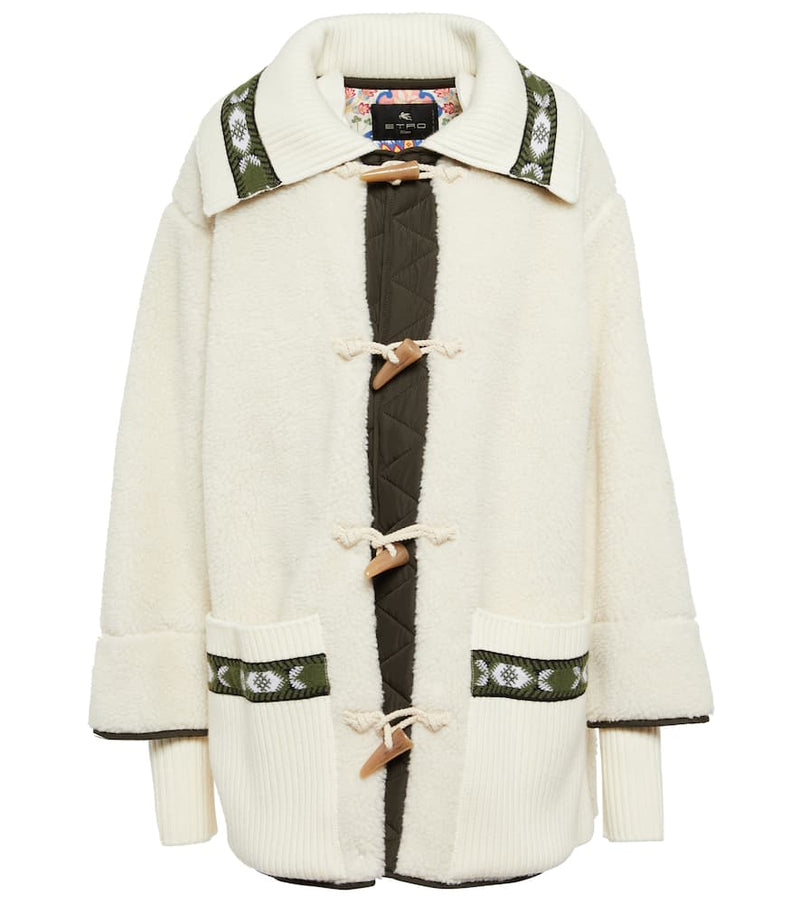 Etro Faux shearling coat