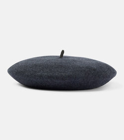 Brunello Cucinelli Embellished wool knit beret