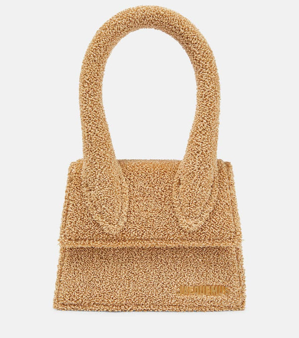 Jacquemus Le Chiquito Moyen raffia tote bag