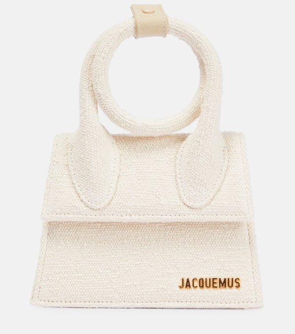 Jacquemus Le Chiquito Noeud canvas tote bag