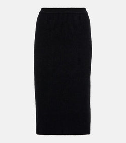 Wardrobe.NYC Ribbed midi skirt