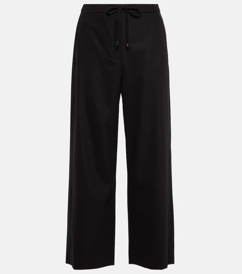S Max Mara Floria virgin wool wide-leg pants