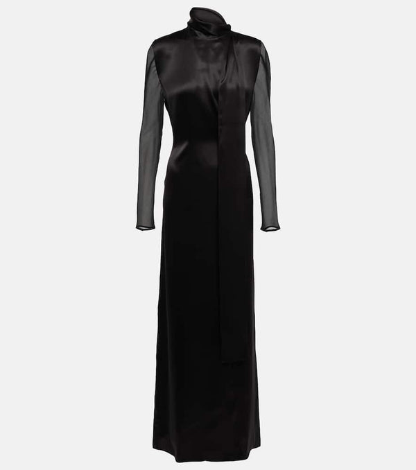 Ann Demeulemeester Bettina silk maxi dress