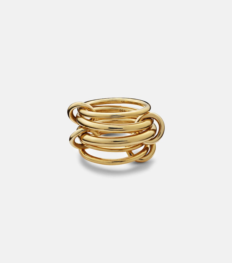 Spinelli Kilcollin Aquarius 18kt gold linked rings