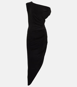 Norma Kamali Off-shoulder jersey gown